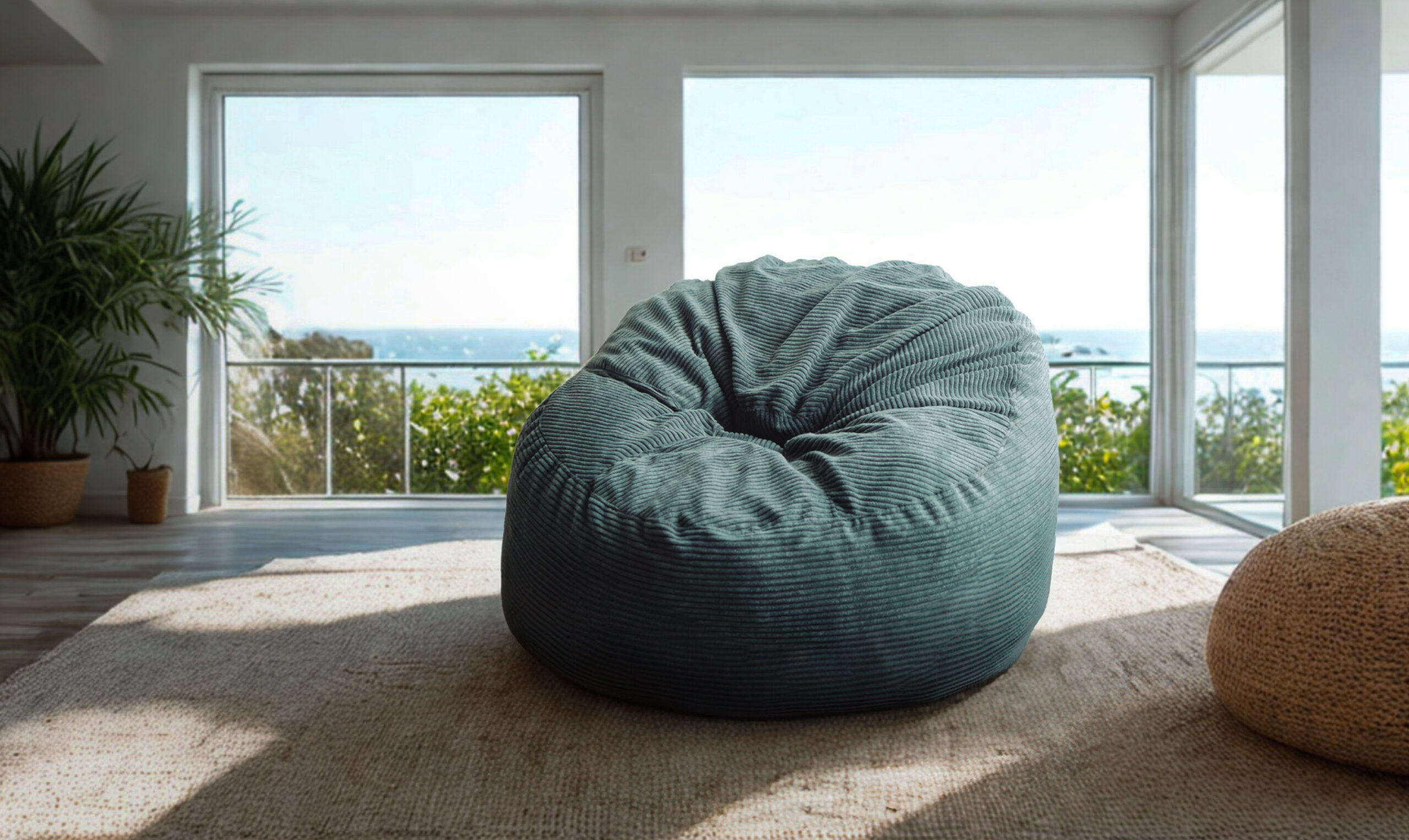 Modern Bean Chair Comfort